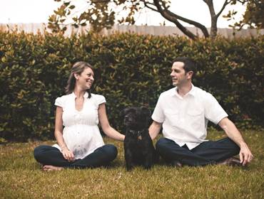 Gestante de Lindsay e Sam à espera de Oliver