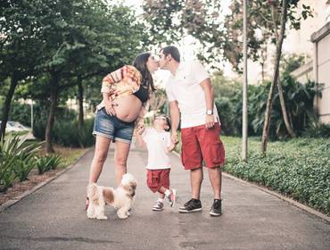 Gestante de Vanessa à espera de Malu