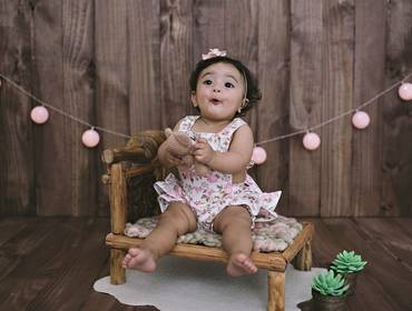 Acompanhamento de bebês de Última sessão de acompanhamento trimestral da Alice - 12 meses