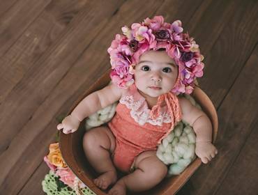 Acompanhamento de bebês de Primeira sessão de acompanhamento trimestral da Maria Clara - 4 meses