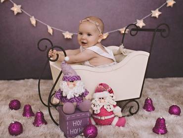 Natal de Mini Sessão de Natal Solidário - Sophia