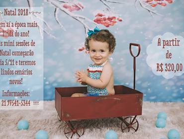 Natal de Mini Sessão de Natal 2018