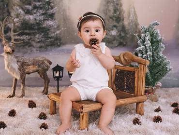 Natal de Mini Sessão de Natal 2018 - Maria Clara