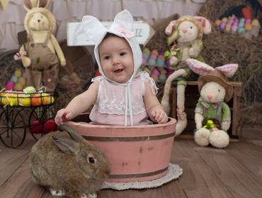 Páscoa de Clara - Mini Sessão de Páscoa