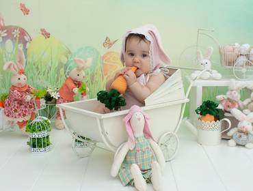 Páscoa de Gabriela - Mini Sessão de Páscoa