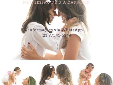 Dia das Mães de Mini Sessão de Dia das Mães