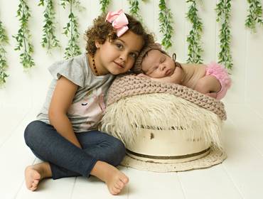 Newborn de Ensaio Newborn da Linda