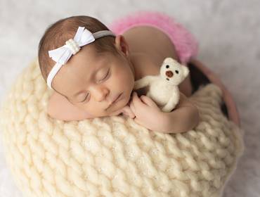 Newborn de Manuela - 26 dias