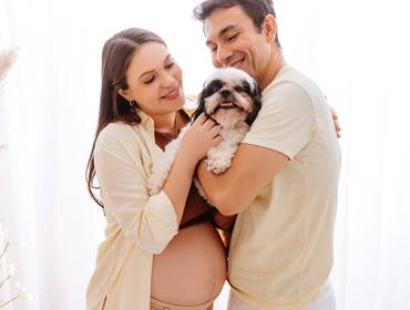 Gestante de A espera de Laura