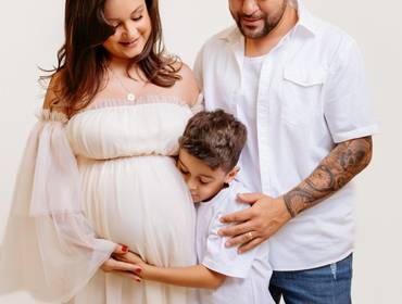 Gestante de A espera de Eva