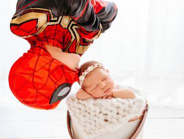 Newborn de Primeiros dias da Eva