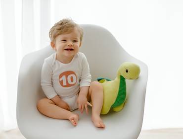 Crescimento do bebê de Pedro 10 meses