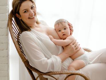 Crescimento do bebê de Vitória 7 meses