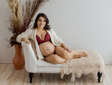 Gestante de Letícia 31 semanas