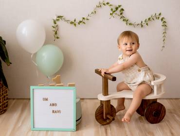 Aniversário de Ravi 1 ano