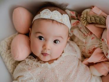 Crescimento do bebê de Vitória 4 meses