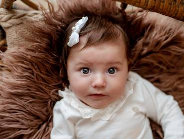 Crescimento do bebê de Alana 3 meses