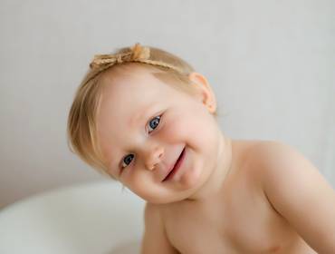 Crescimento do bebê de Aurora 11 meses