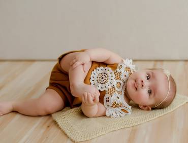 Crescimento do bebê de Giulia 6 meses