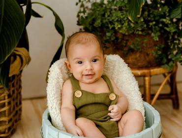 Crescimento do bebê de Rodrigo 2 meses