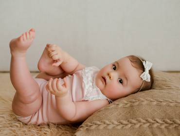 Crescimento do bebê de Vitória 5 meses