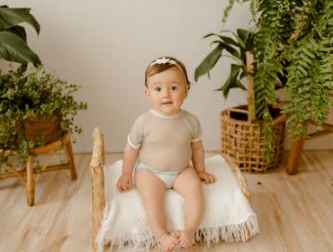 Crescimento do bebê de Vitória 9 meses