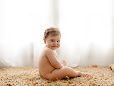 Crescimento do bebê de Alana 9 meses