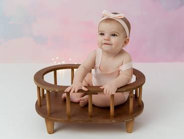 Crescimento do bebê de Cecília 6 meses