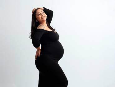 Gestante de Carol 35 semanas