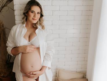 Gestante de Ester 34 semanas