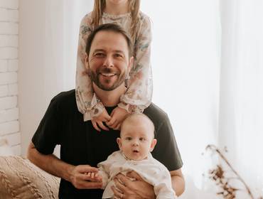 Crescimento do bebê de Eric 6 meses