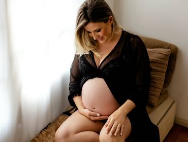 Gestante de Mariana 34 semanas