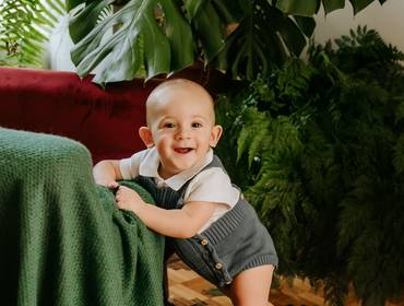 Crescimento do bebê de Benjamin 9 meses