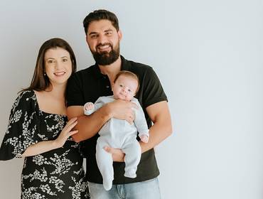 Família de Sessão Família Dani, Thiago e Miguel