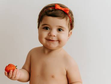 Crescimento do bebê de Agnes 9 meses