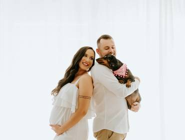 Gestante de  Liz 37 semanas