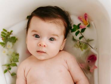 Crescimento do bebê de Melissa 2 meses