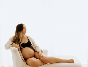 Gestante de Thalita 35 semanas