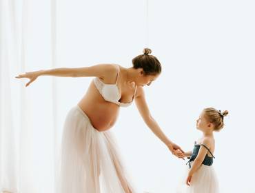 Gestante de Mariana 35 semanas