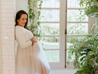 Gestante de Carol 35 semanas