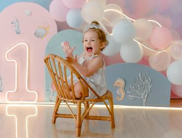 Aniversário de Anna Luiza 12 meses