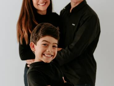 Família de Krystelle, Françoaá e Aidrien