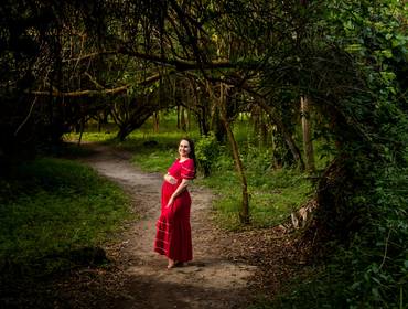 Gestante de Dailaine 34 semanas