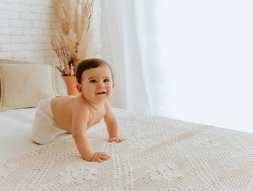 Crescimento do bebê de Caetano 9 meses