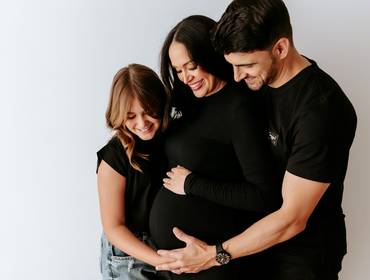 Gestante de Elaine 32 semanas