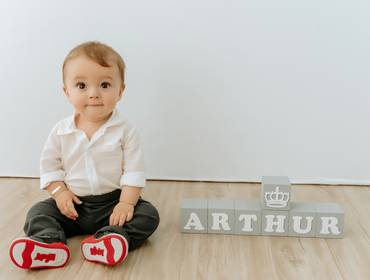 Crescimento do bebê de Arthur 7 meses