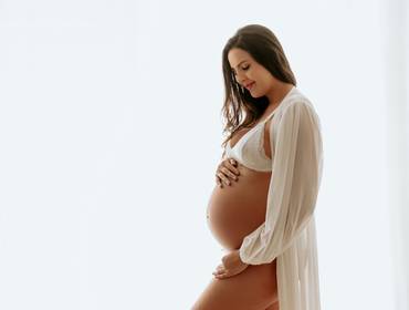 Gestante de Larissa Liz 35 semanas