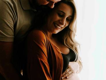 Gestante de Elaine 33 semanas