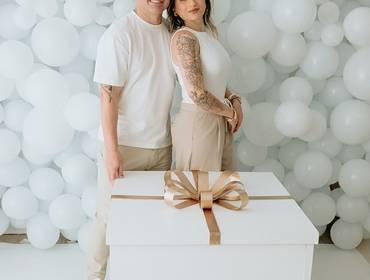 Gestante de Ensaio revelação - Dayane