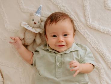 Crescimento do bebê de Bento 3 meses
